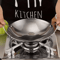 11Inch Stainless Steel Honeycomb NonStick Skillet With Handle 0