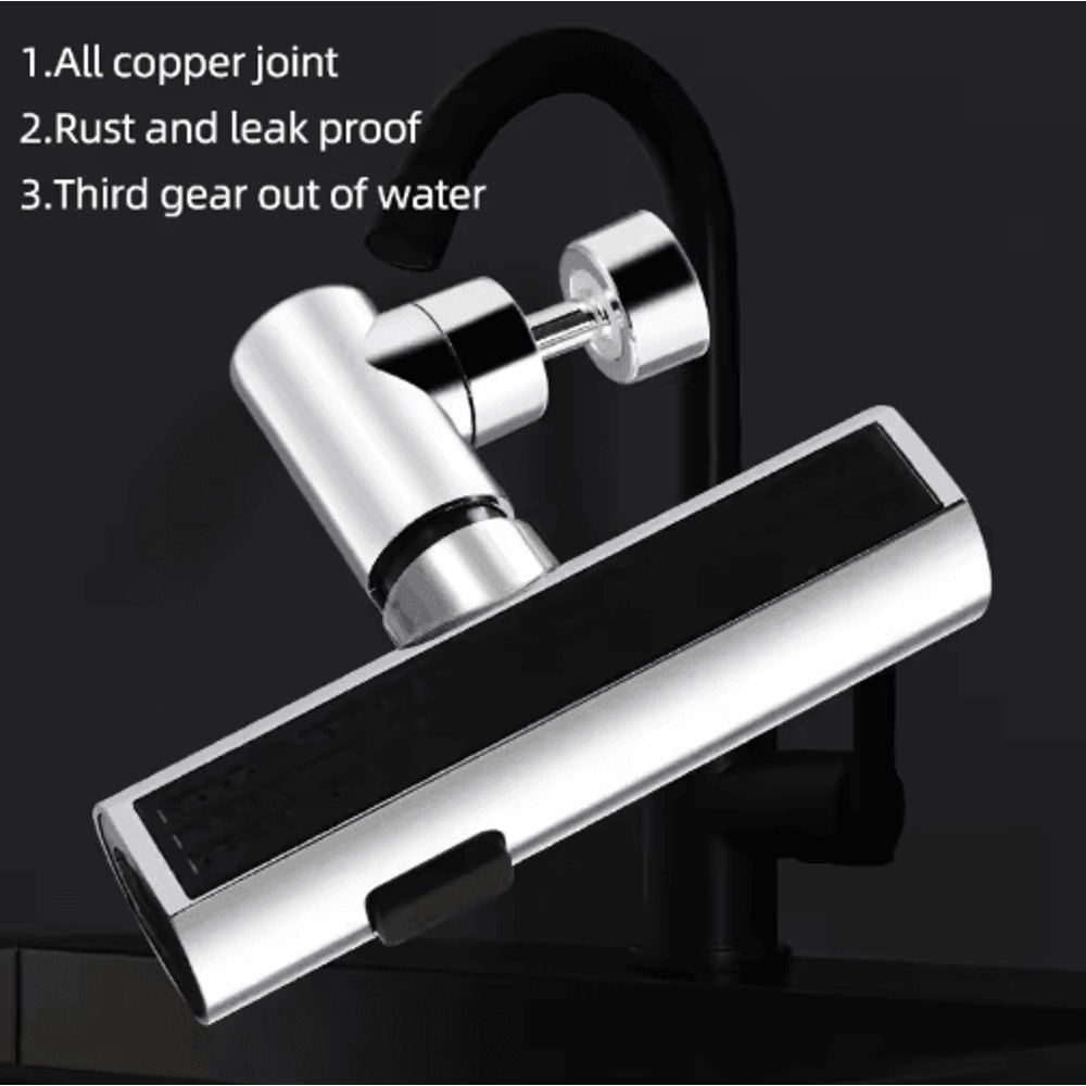 3Mode Waterfall Rotating Faucet Extender For Kitchen Sink 4