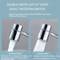 1080 Swivel Stainless Steel Faucet Extender With Dual Spray Modes 6