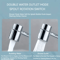 1080 Swivel Stainless Steel Faucet Extender With Dual Spray Modes 6