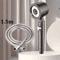 High Pressure 5Mode Handheld Filter Shower Head With OneButton Stop 7
