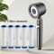 High Pressure 5Mode Handheld Filter Shower Head With OneButton Stop 15