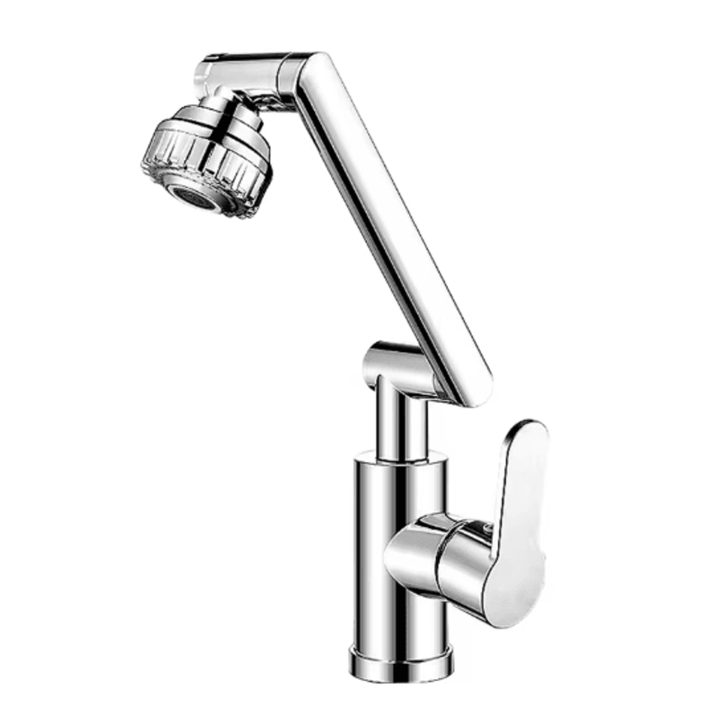 DualMode Rotating Robotic Arm Faucet Extender For Kitchen Bathroom 5