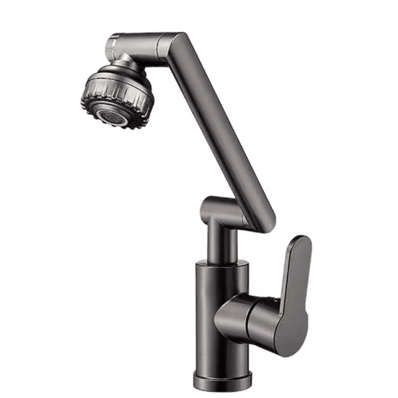 DualMode Rotating Robotic Arm Faucet Extender For Kitchen Bathroom 9