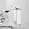 Stainless Steel Waterfall Basin Faucet With Hot Cold Dual Control 3