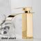 Stainless Steel Waterfall Basin Faucet With Hot Cold Dual Control 5