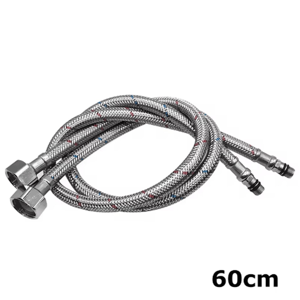 Stainless Steel Waterfall Basin Faucet With Hot Cold Dual Control 8