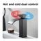Stainless Steel Waterfall Basin Faucet With Hot Cold Dual Control 12