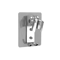 External Shower Faucet Extender With Handheld Booster Nozzle 1