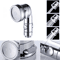 External Shower Faucet Extender With Handheld Booster Nozzle 10