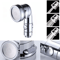 External Shower Faucet Extender With Handheld Booster Nozzle 10