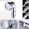 External Shower Faucet Extender With Handheld Booster Nozzle 4