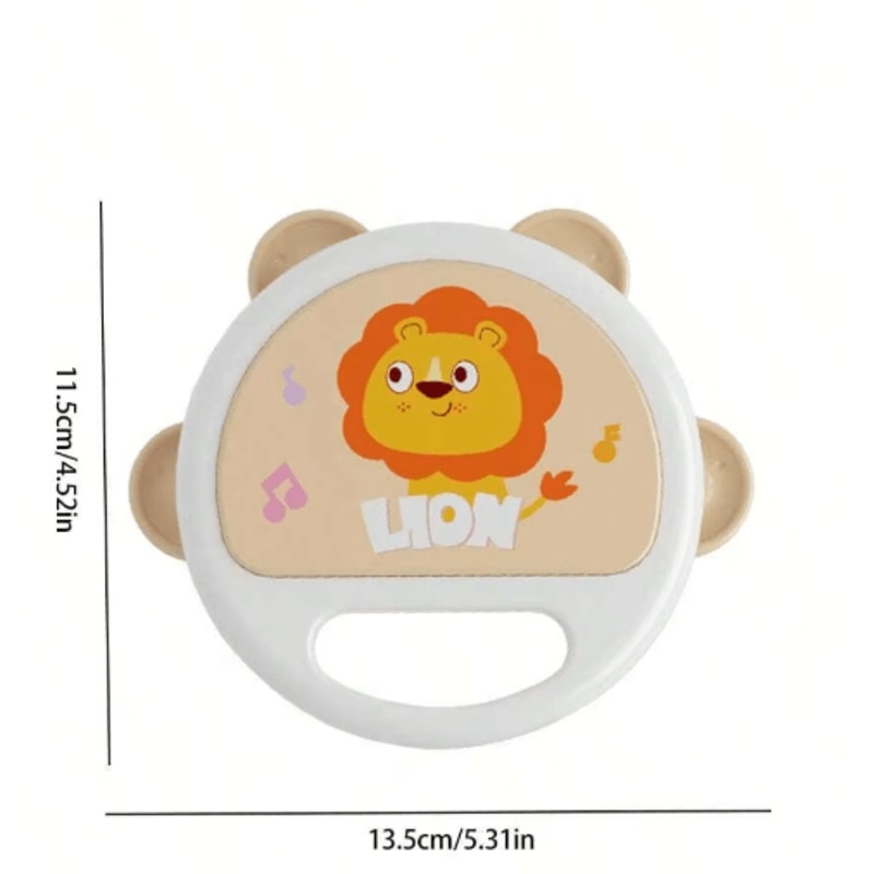 Adorable Baby Clapping Tambourine Musical Toy For Kids 2