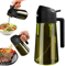 470ML Dark Glass 2in1 Olive Oil Sprayer Dispenser Bottle 2