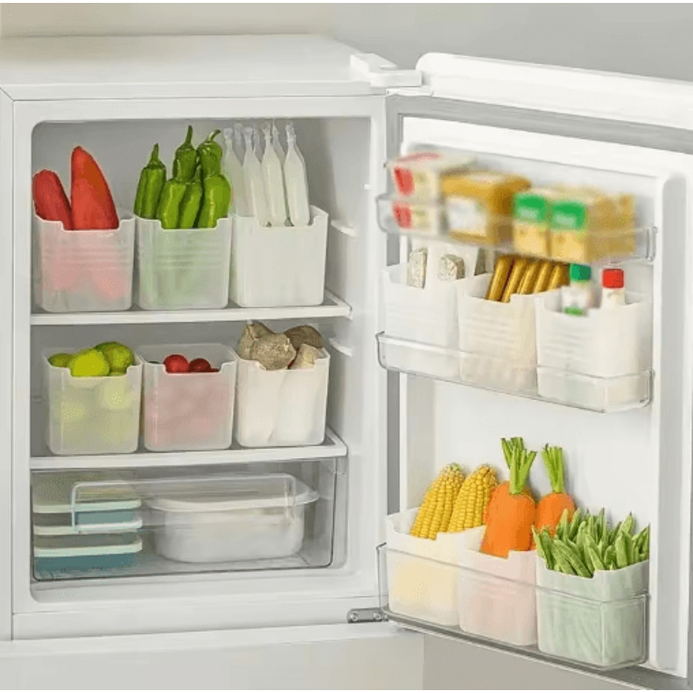 Refrigerator Storage Boxes Food Fresh Organizer Containers 15PCS Set 7