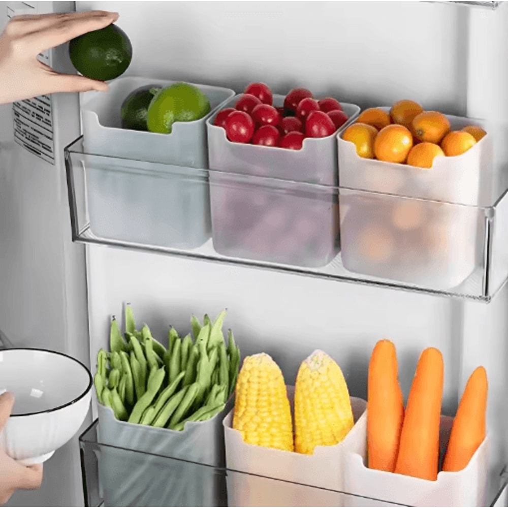 Refrigerator Storage Boxes Food Fresh Organizer Containers 15PCS Set 8