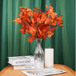 fall artificial maple leaf bouquet for home & seasonal decor
