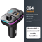 Bluetooth 50 FM Transmitter Car Charger With HandsFree Calling Fast Charge 5