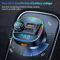 Bluetooth 50 FM Transmitter Car Charger With HandsFree Calling Fast Charge 8
