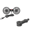 Dual Head USB Car Seat Cooling Fan With 3Speed 360 Rotation 1