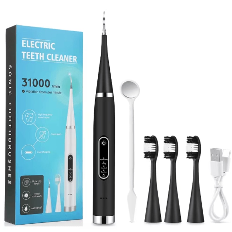 Electric Dental Scaler Teeth Cleaner For Plaque Tartar Removal 3