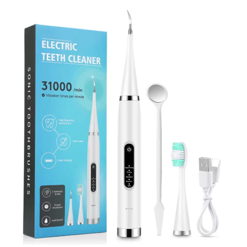 Electric Dental Scaler Teeth Cleaner For Plaque Tartar Removal 5