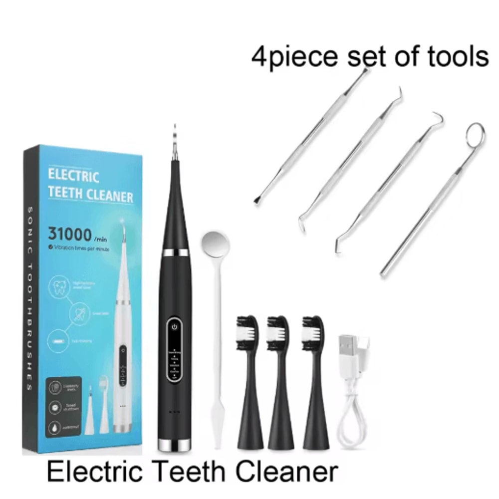 Electric Dental Scaler Teeth Cleaner For Plaque Tartar Removal 6