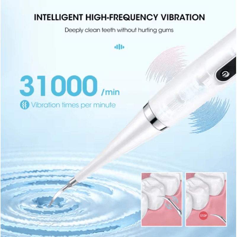 Electric Dental Scaler Teeth Cleaner For Plaque Tartar Removal 9