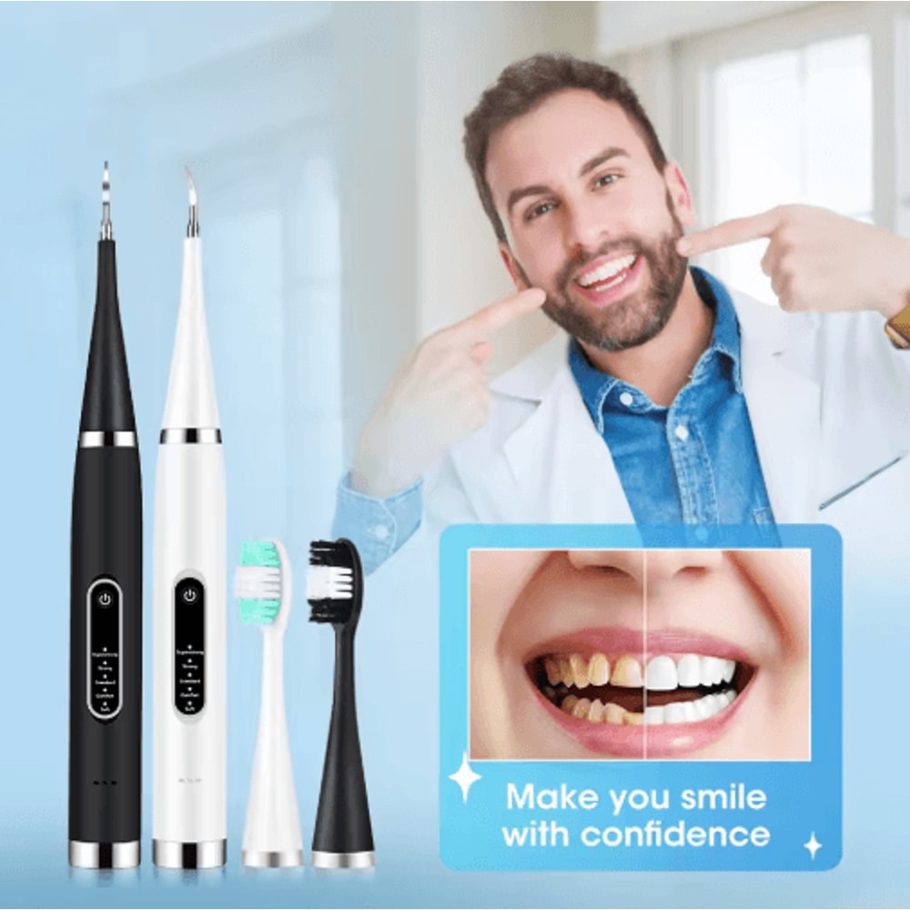 Electric Dental Scaler Teeth Cleaner For Plaque Tartar Removal 0