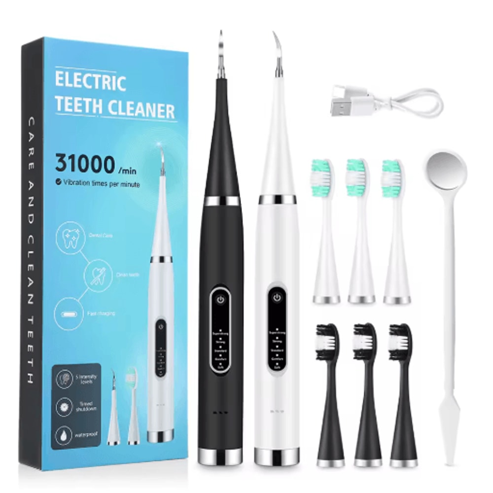 Electric Dental Scaler Teeth Cleaner For Plaque Tartar Removal 11