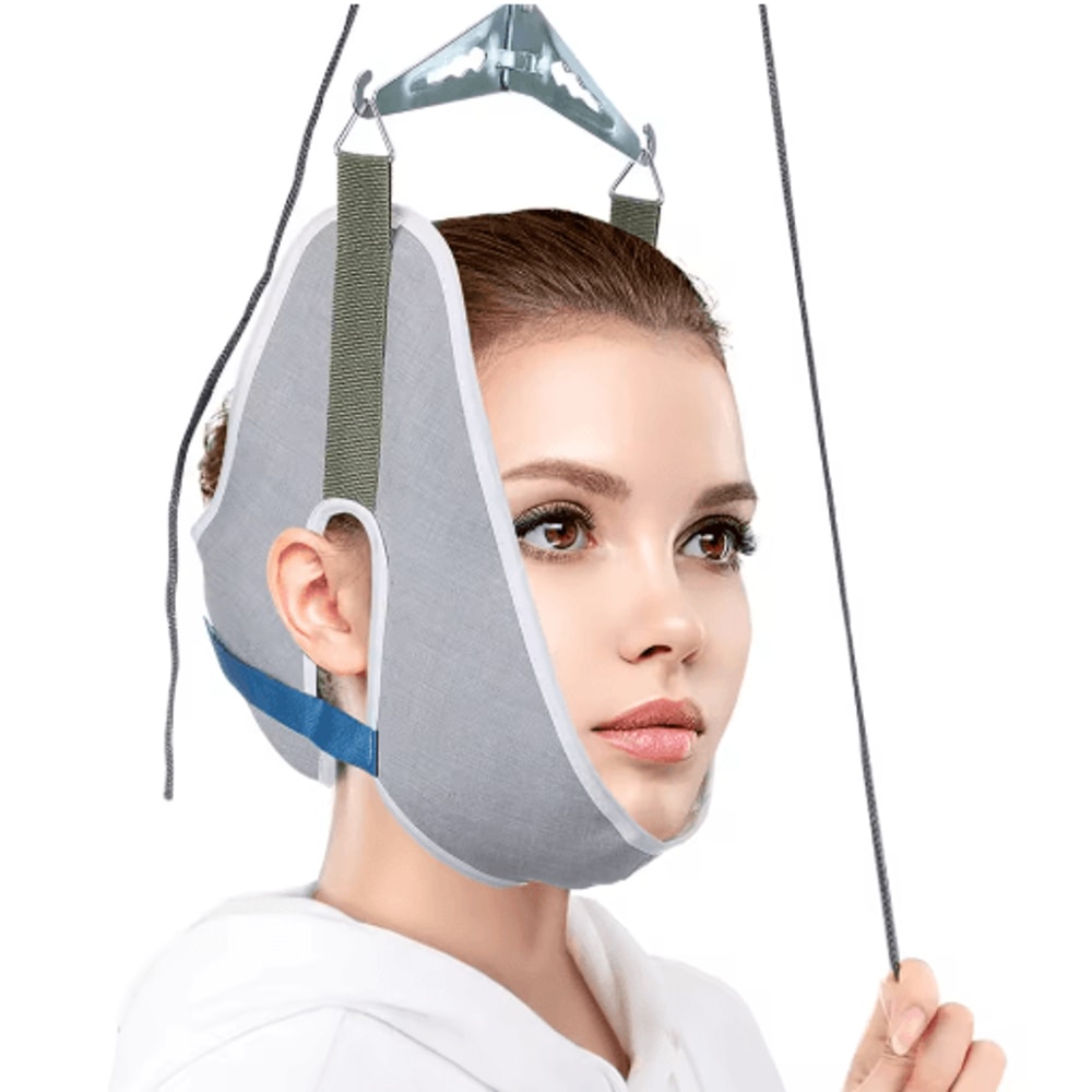 OverDoor Neck Traction Device With Adjustable Cervical Support 4