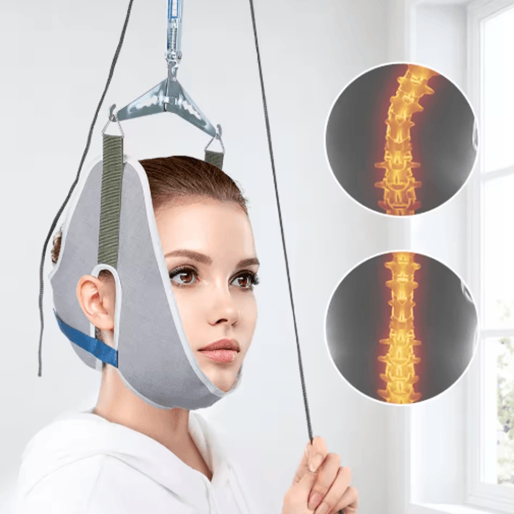 OverDoor Neck Traction Device With Adjustable Cervical Support 6