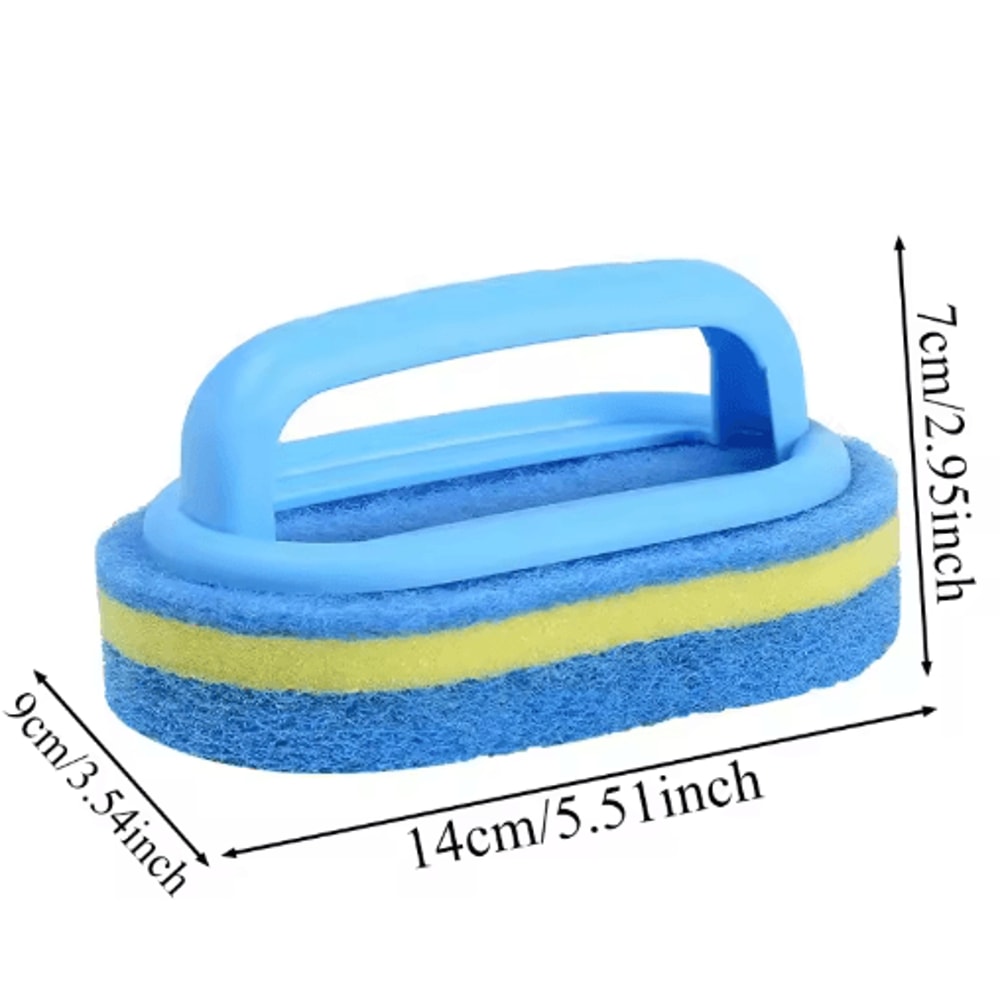 Magic Handle MultiSurface Cleaning Sponge Brush Set 5