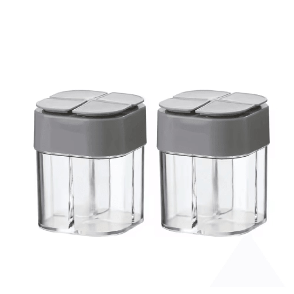 Portable Spice Container Set With Salt And Pepper Shaker 3