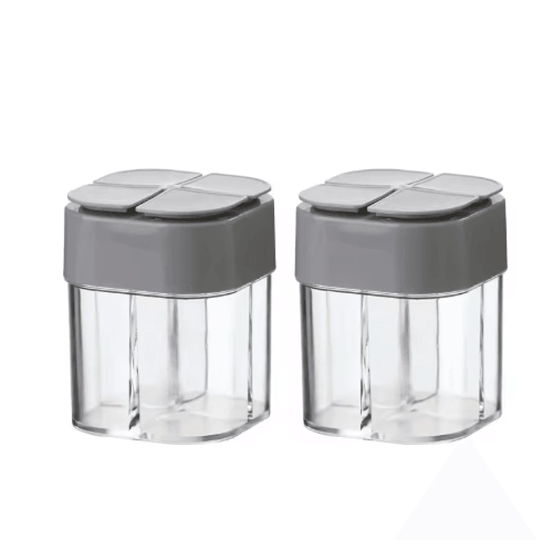 Portable Spice Container Set With Salt And Pepper Shaker 3