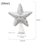 Pentagram Christmas Tree Star Topper Ornament 4