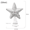 Pentagram Christmas Tree Star Topper Ornament 4