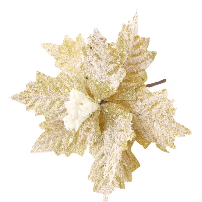 24CM Artificial Christmas Flower Tree Pendant Ornament 3