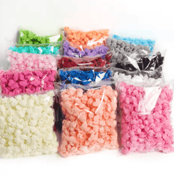 mini artificial rose flower heads for wedding & party decorations