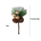 Artificial Pine Branch With Red Holly Berries Christmas Decoration 1