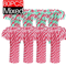Classic Candy Cane Christmas Tree Hanging Ornament Set 4