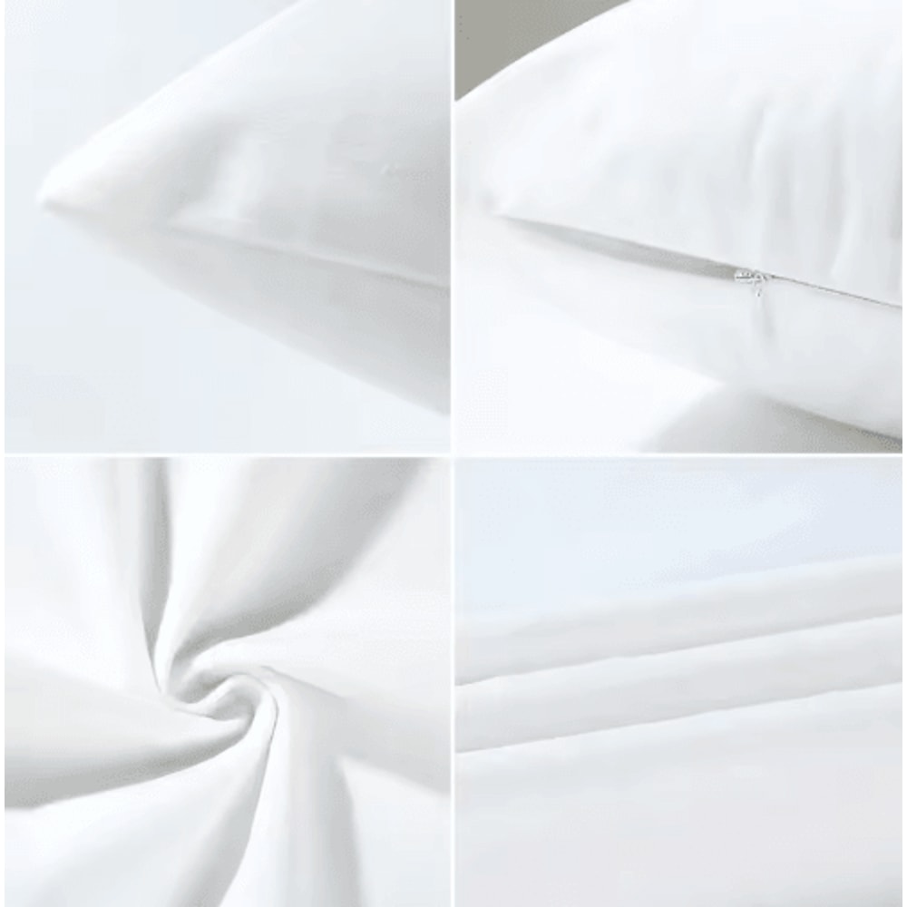 Festive Christmas Pillow Cover With Santa Claus Reindeer Design 5