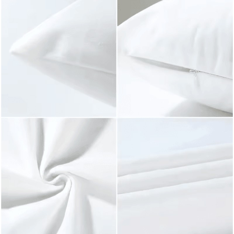 Festive Christmas Pillow Cover With Santa Claus Reindeer Design 5