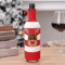Santa Snowman Christmas Wine Bottle Cover Set 1