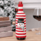 Santa Snowman Christmas Wine Bottle Cover Set 3