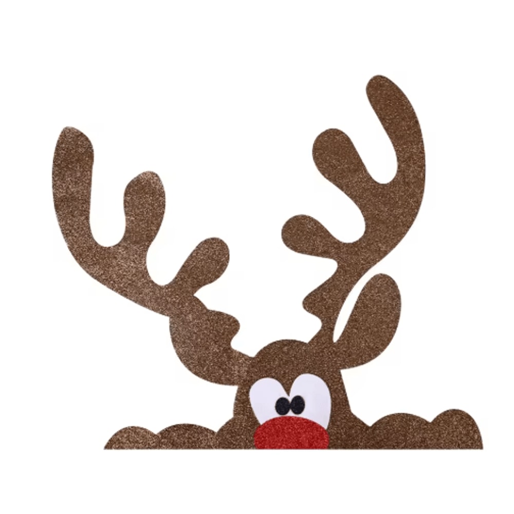 Festive Christmas Felt Window Door Sticker Decorations 4