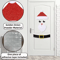 Festive Christmas Felt Window Door Sticker Decorations 6