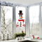 Festive Christmas Felt Window Door Sticker Decorations 0