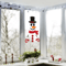 Festive Christmas Felt Window Door Sticker Decorations 0