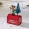 Festive Wrought Iron Christmas Decorative Mailbox Ornament 2